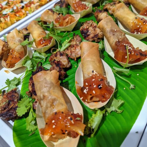 Oriental Street Food Canape Event Catering